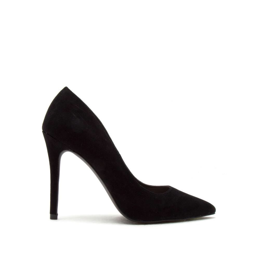 Kate&Mel Black Suede Pumps